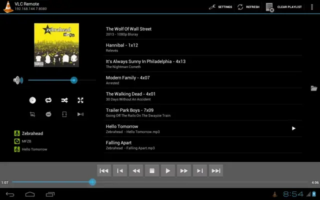 Remote for VLC (Fork) android App screenshot 1